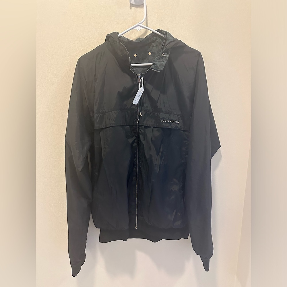 Men’s Louis Vuitton x Kim Jones Damier Reversible Windbreaker Size 54/XL
